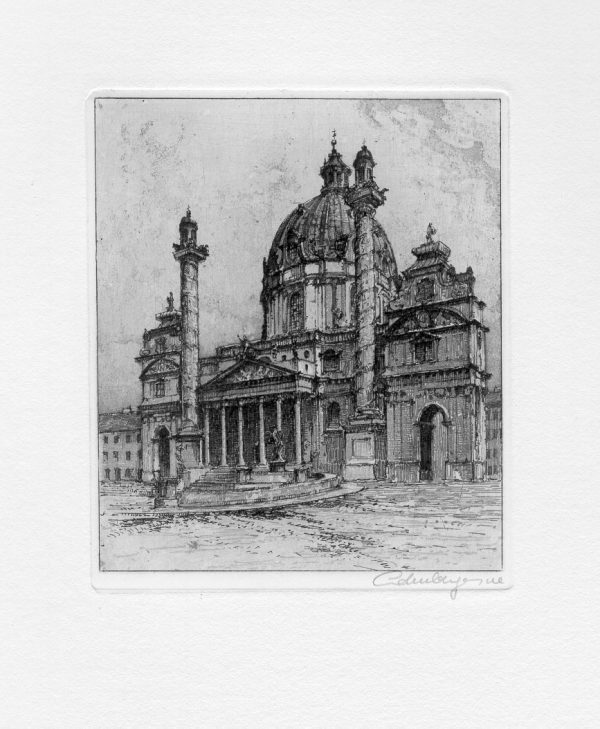 Karlskirche einfärbig