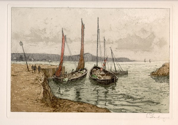 Teneriffe, fishing harbour