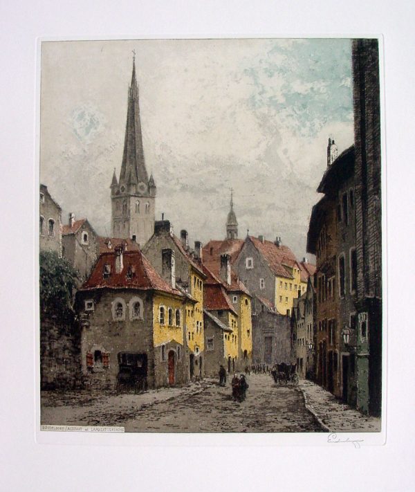 Düsseldorf old town, Lambertuskirche