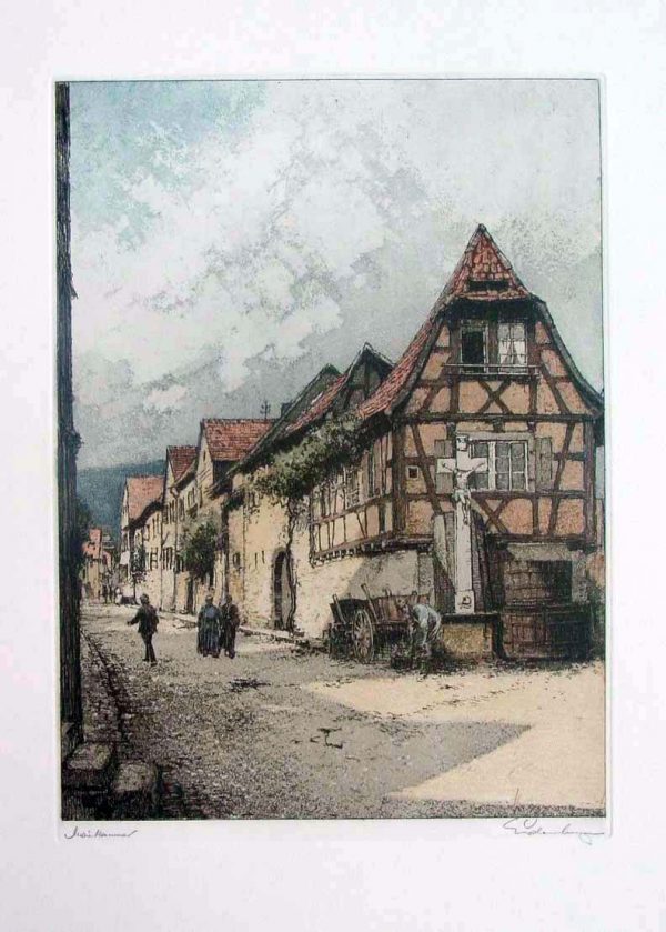 Fachwerkhaus in Maikammer Hochformat